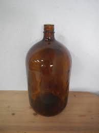 Dark Glass Bottle, 1950s for sale at Pamono