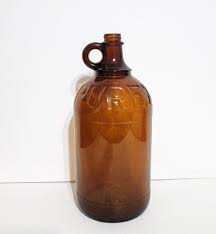 Half Gallon Purex Bleach Brown Glass Bottle - Etsy Denmark
