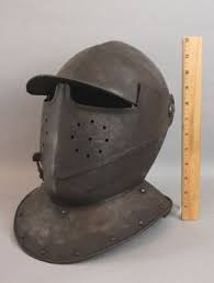Antique Medieval Steel Helmet 19th Centh Hand Forged Armor ...