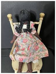 Vintage Black Cloth Doll Edith Flack Ackley Dressed. For ...
