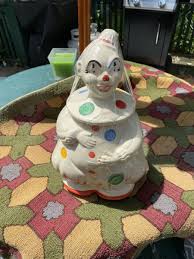 1950s American Vintage Clown Cookie Jar | eBay