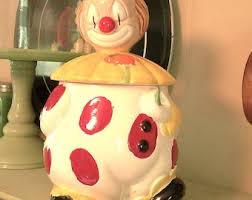 Vintage Japan Clown Holding Flower Mid Century Modern MCM ...