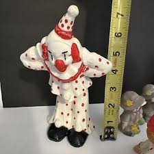 Lot of 11 VINTAGE CLOWN FIGURINES Names In Photos VARIOUS SIZES AND DESIGNS | eBay