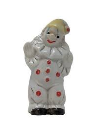 Happy Little Vintage C 1950's Porcelain Clown / Harlequin Made In Japan | eBay