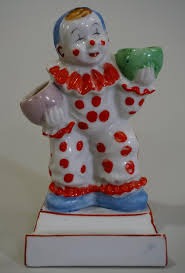Sold at Auction: Jungling Clown Vintage Porcelain Toothbrush Holder