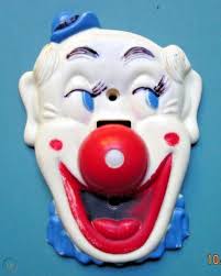 1950s Vintage Flicko Clown Light Switch Plate Cover ^NEAT ...