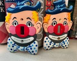 Buy Vintage Clown Switch Plates Online in India - Etsy