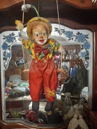 Clown puppet on a swing Unique Vintage | Mercari