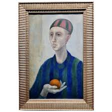 Similar Items to Arthur Okamura -Modernist Portrait Man ...