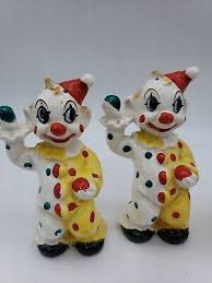 Lot of 4 Tumbling Circus Clowns Salt & Pepper Shakers Japan | eBay