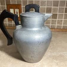 Vintage Modern Cast Aluminum Ware Mid-Century Water ...