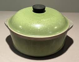 Vintage CLUB Dutch Oven 4Qt Stock Pot Avocado Green Heavy ...