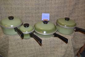 Vintage Set of 4 'CLUB' Aluminum Avocado Cookware ...