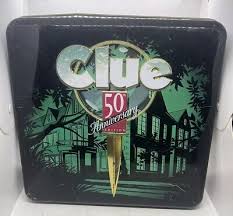 Clue 50th Anniversary Edition Board Game Collector's Tin ...