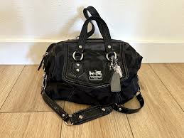 AUTHENTIC COACH MADISON AUDREY OP ART SATCHEL ...