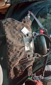 Coach Ashley Signature Sateen Large Satchel | Mercari