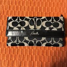 Coach | Bags | Coach Ashley Signature Wallet | Poshmark