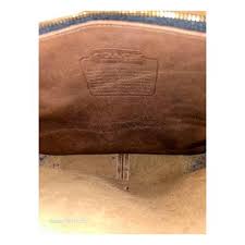 Coach Vintage 1970's Front Buckle Saddle Leather Crossbody ...