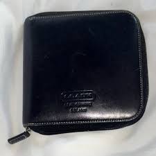 Coach | Accessories | Coach Vintage Leather Cd Case | Poshmark