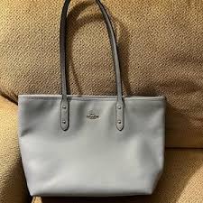 Coach | Bags | Vintage Coach Bag Seafoamblueaquawhite | Poshmark
