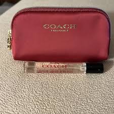 Coach | Bags | Coach Coin Purse And Deluxe Sampletravel Wild Rose | Poshmark