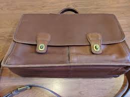 Coach Leather Messenger / Computer Bag | EstateSales.org