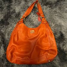 Coach | Bags | Coach Vintage Orange Bag | Poshmark