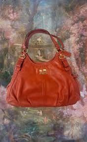 Coach Orange Hobo bag | Mercari