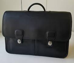 MINT Coach Vintage Retro Blk LG Duffle Laptop Organizer Bag ...
