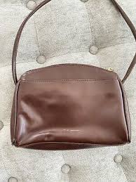 LIZ CLAIBORNE Vintage Cross Body Leather Shoulder Bag ...