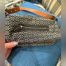 Coach | Bags | Excellent Vintage Coach Shoulder Purse Black ...