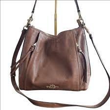 Coach Marlon Hobo Bag In Brown Prebbled | Mercari