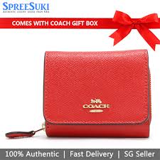 SpreeSuki - Coach Wallet In Gift Box Small Wallet Small ...
