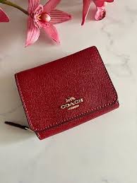 💕BN Coach Small Trifold Wallet Pick One💕 | eBay