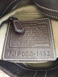 COACH Convertible Brown Leather CrossBody Soho Slim Design ...