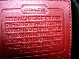 RED LEATHER COACH HANDBAG - ADJUSTABLE STRAP - POCKETS ...