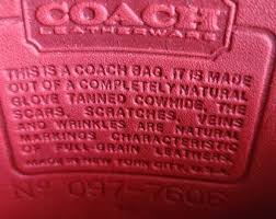 Buy Vintage Coach NYC Red Small Bag Online in India - Etsy