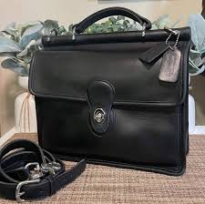 Vintage Coach Black/Nickel Willis Bag 9927 | eBay