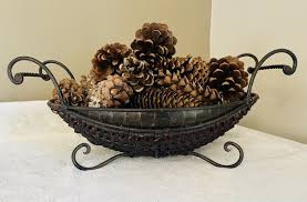Bombay Wicker and Metal Basket 16” Long | eBay