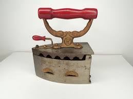 Antique Coal Sad Iron | eBay