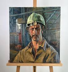 Oil painting Fire and metal Munk Igor Alexandrovich - Buy online