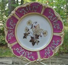 Antique S.K.&G HANLEY "PARISIAN Ironstone 9-1/2" Plate "D ...