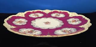 Antique Round Austrian Platter Eleanor China #31 - Etsy