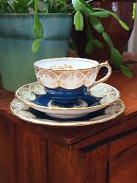 Cobalt Blue Tea Set - Etsy New Zealand