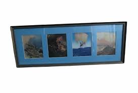 Antique art nouveau 1900's Maxfield Parrish 4 prints from Arabian Nights framed | eBay