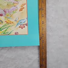 VTG Jacques Cousteau Society Living Sea La Mir Vivante Coastal Sea Ocean Poster | eBay