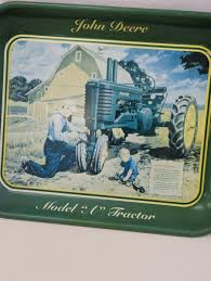 John Deere Model "A" Tractor Tray & Fairbanks Morse Jack-Of-All-Trades Gas Engine Sign | EstateSales.org