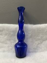Tall Blue Vase | eBay