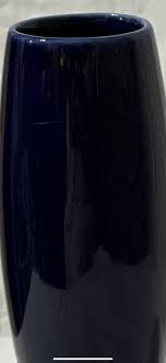 Vtg Cobalt Blue Art Deco Style Fiesta Bud Vase Homer Laughlin 6.5" Blue Wave US | eBay