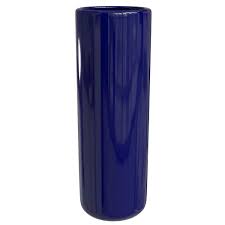 Red Lantern 24 in. Navy Blue Umbrella Stand BW-UMBR-NAV - The Home Depot